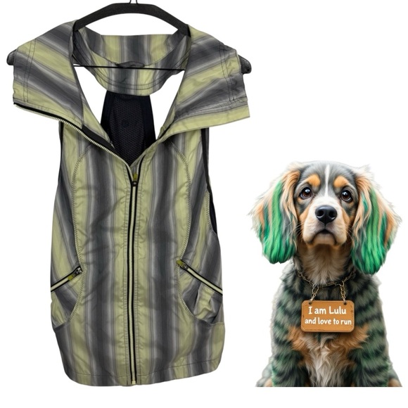 LULULEMON Citrus Ombré Reflective Running Vest - Picture 1 of 6